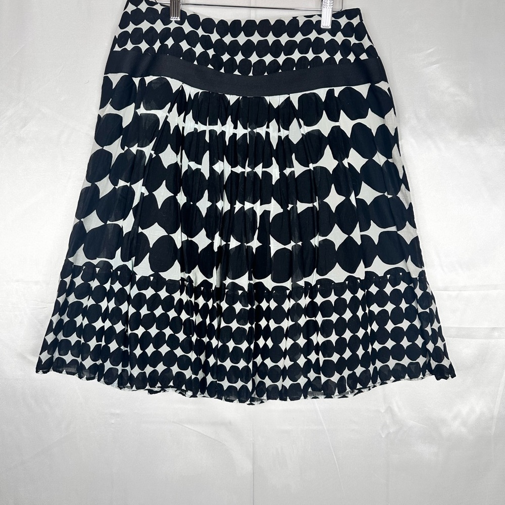 Apt. 9 Black and White‎ A-Line Skirt Size 10